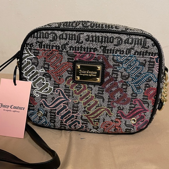 Juicy Couture Double the Love Camera Crossbody - Picture 1 of 7